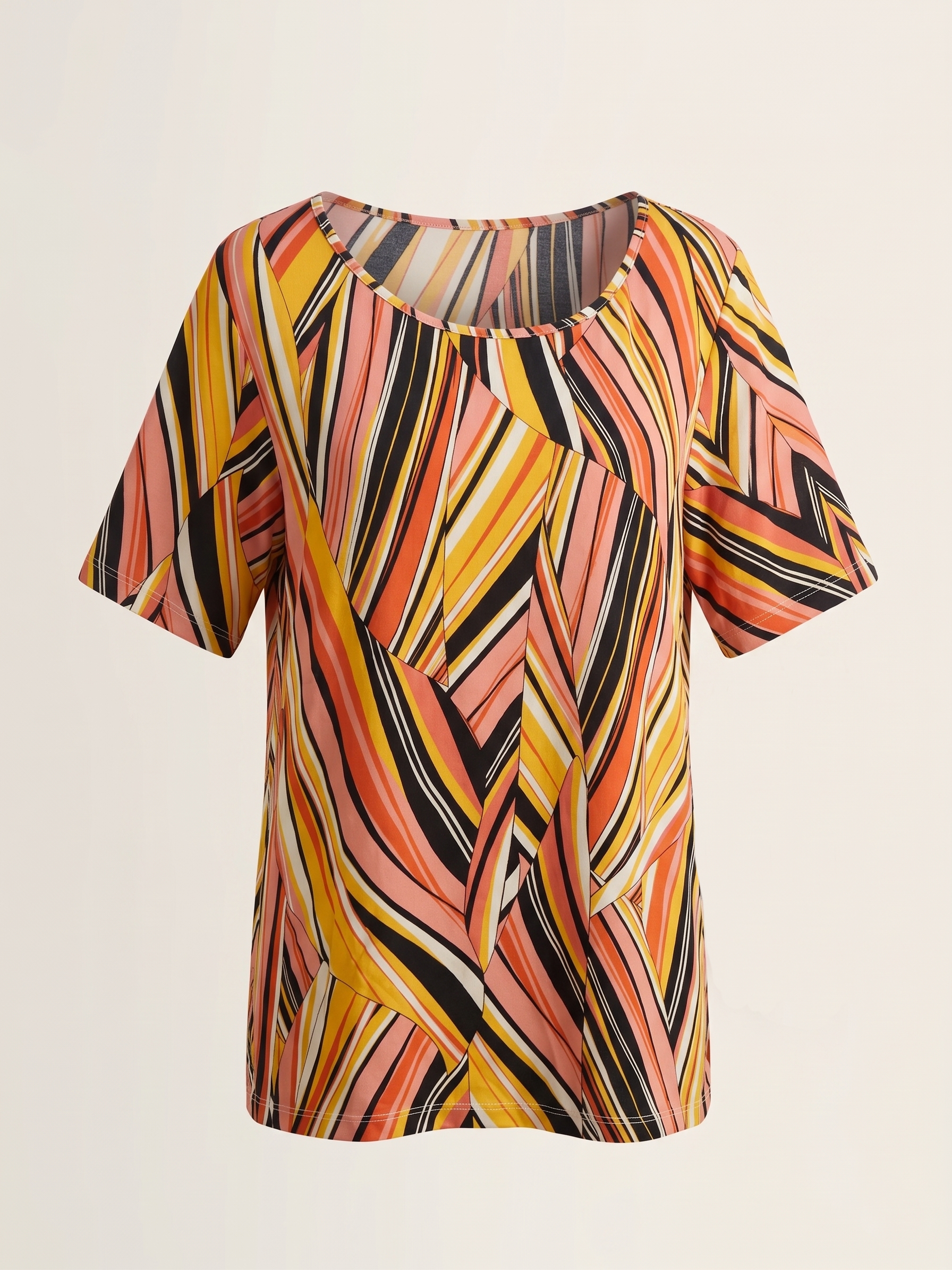 Blusa Tramonto Geometrico