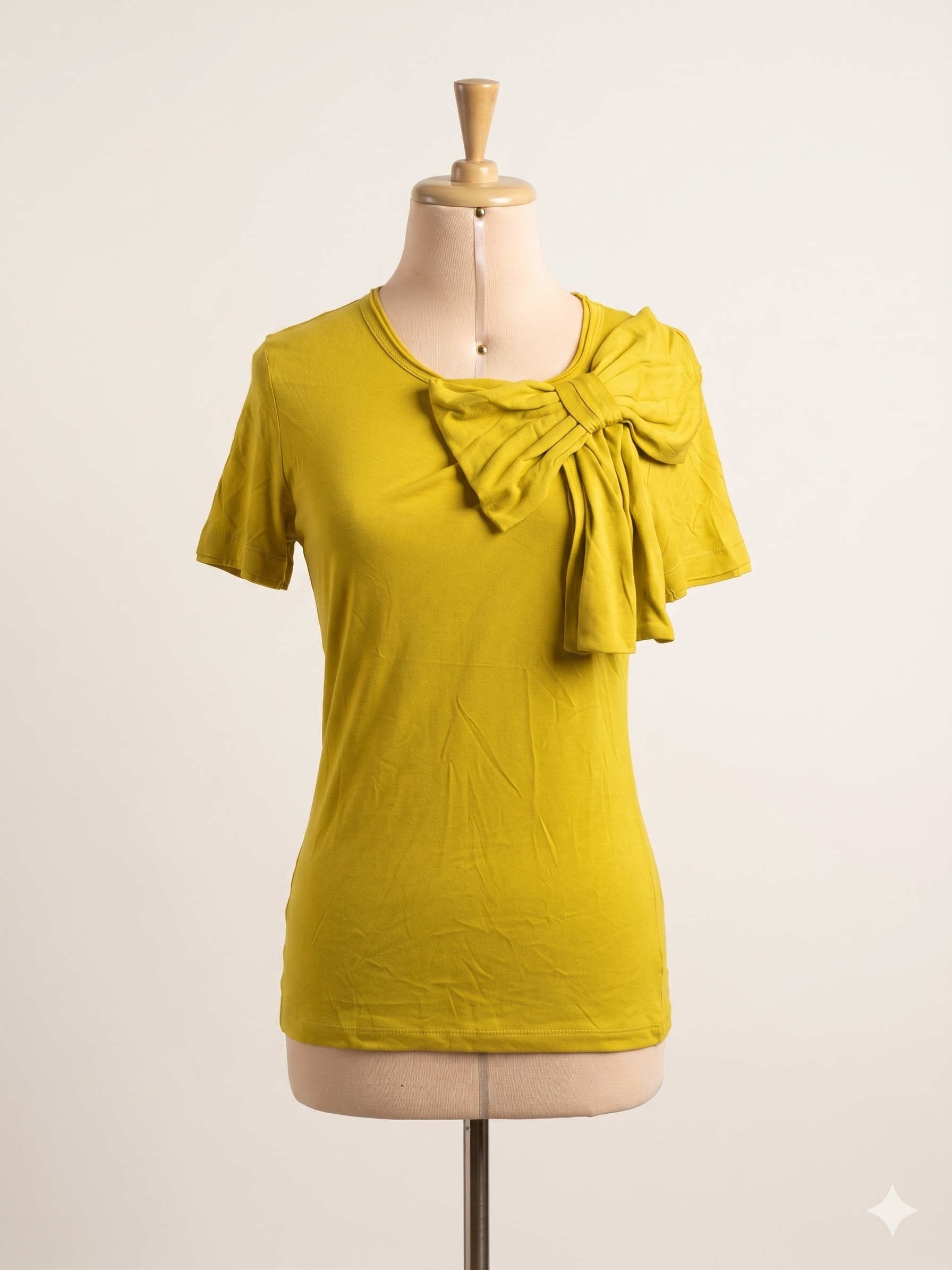 Maglia Senape Fiocco