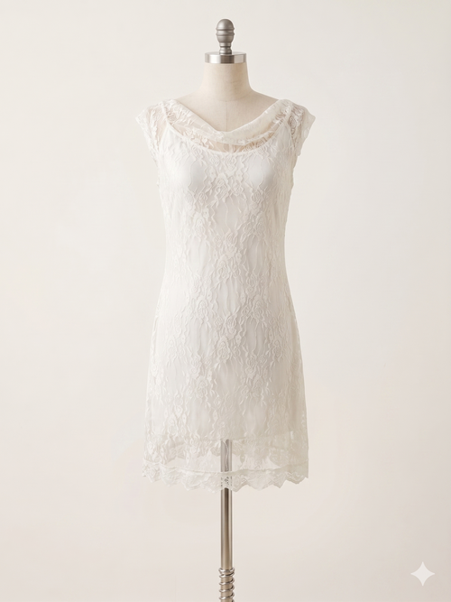 Abito Pizzo Bianco