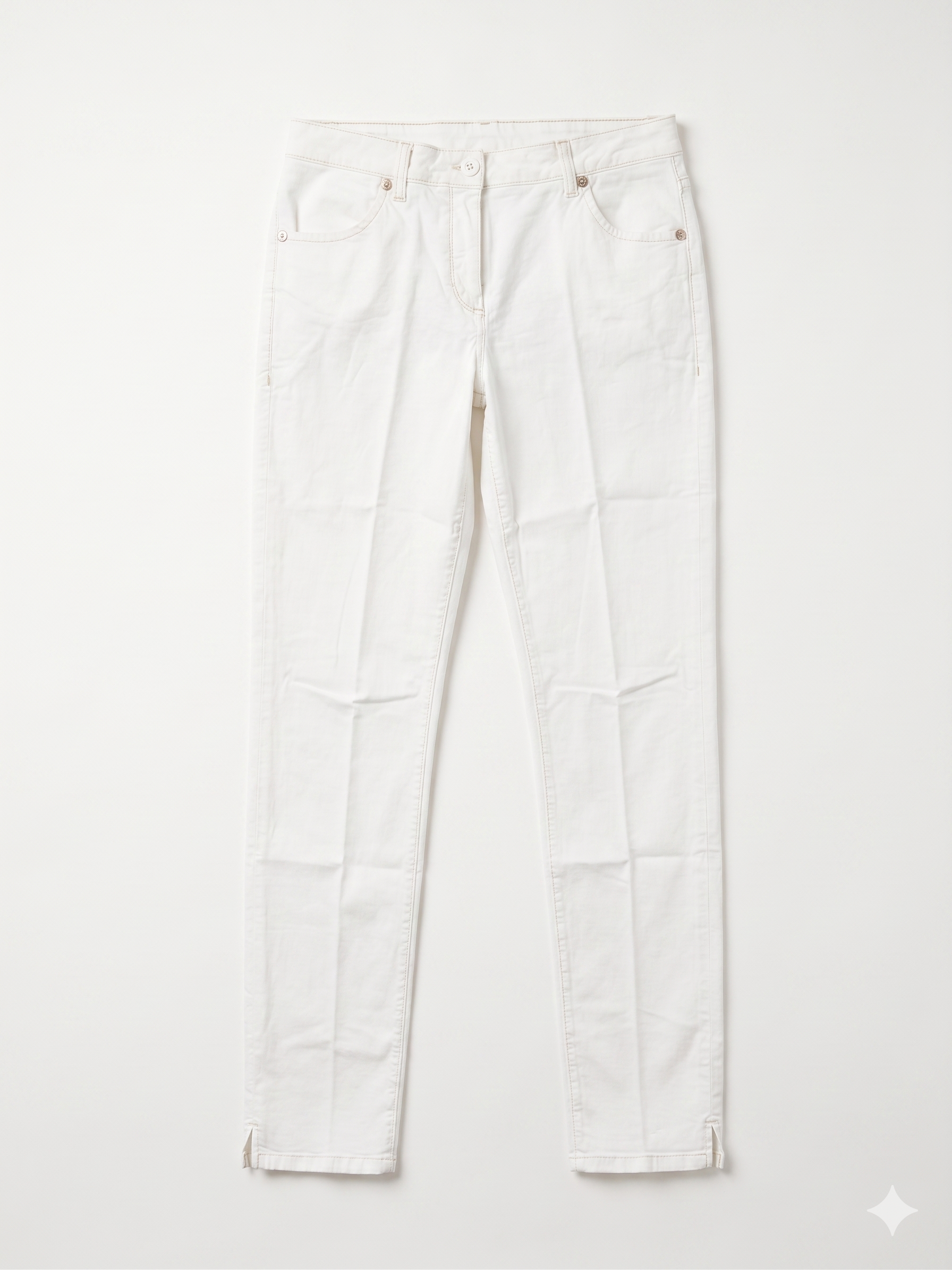Pantalone Bianco Essenziale