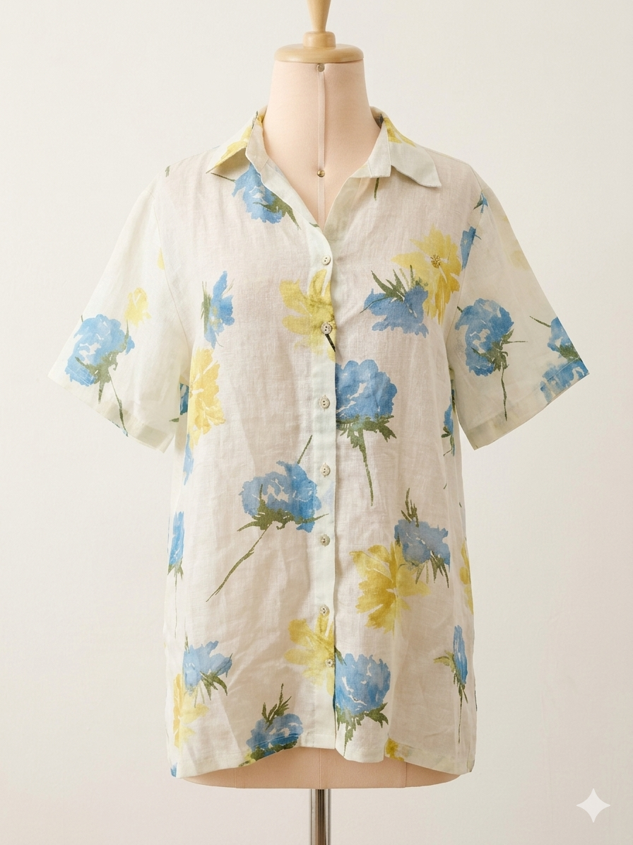 Camicia Fiori Mare