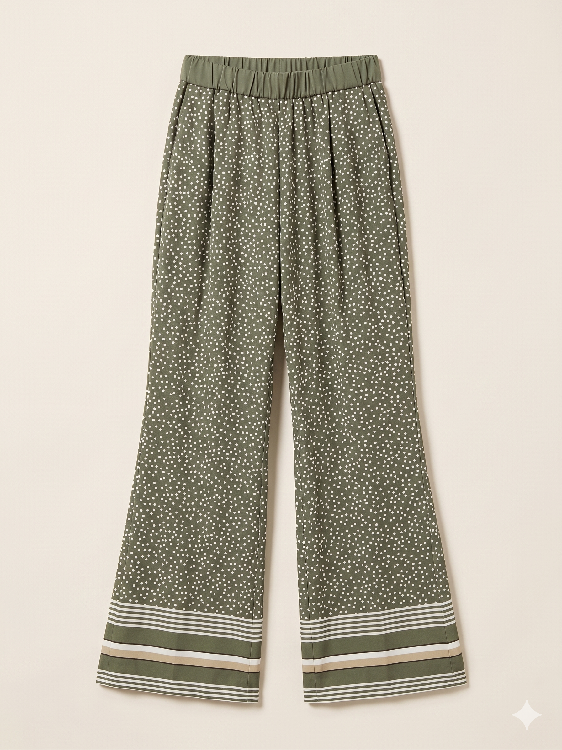 Pantalone Verde Puntini