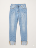 Jeans Cielo Risvolto