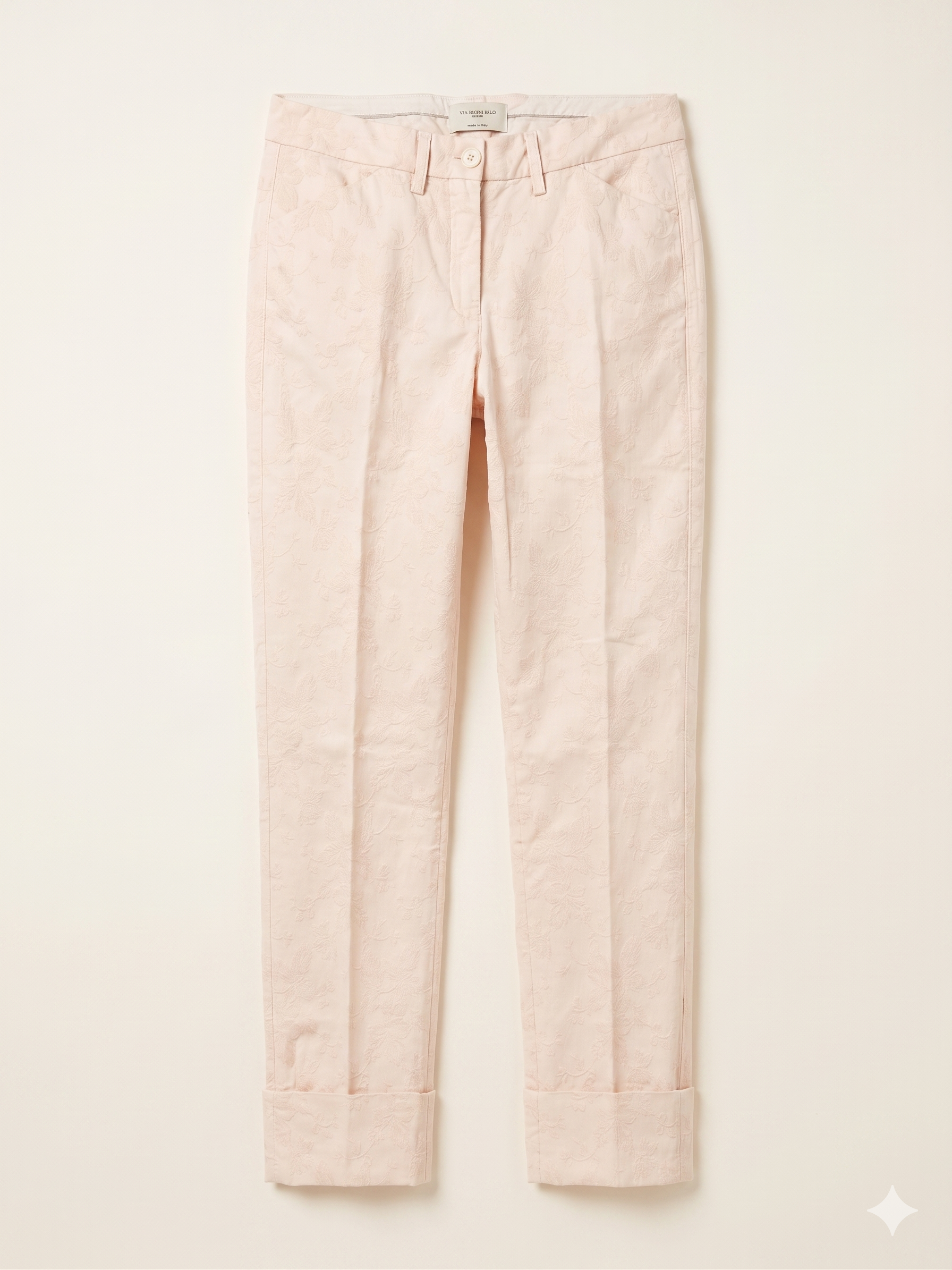 Pantalone Avorio Morbido