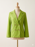Giacca Lime Doppiopetto
