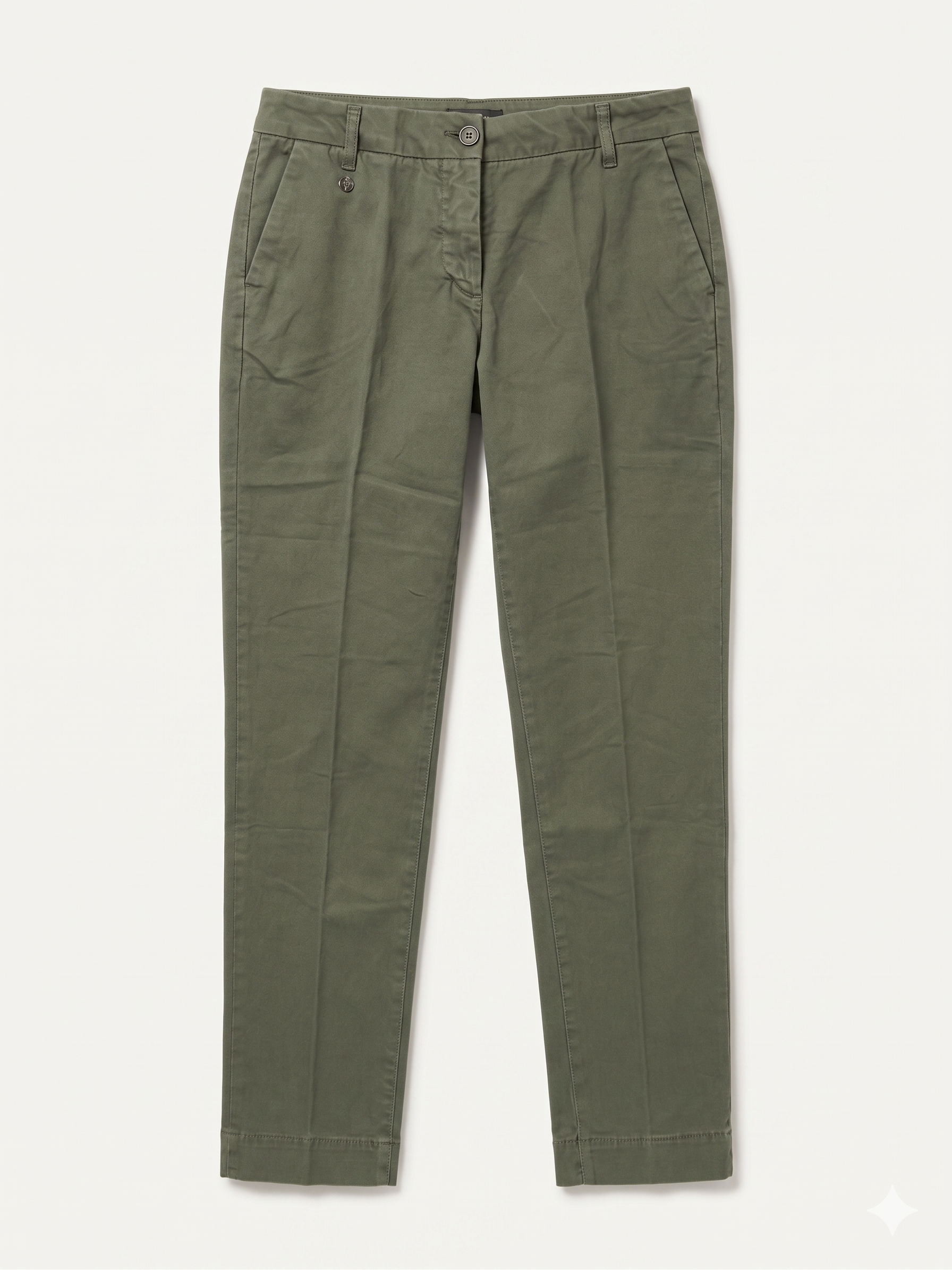 Pantalone Oliva Cargo