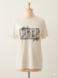 Maglia Bianca Stampa