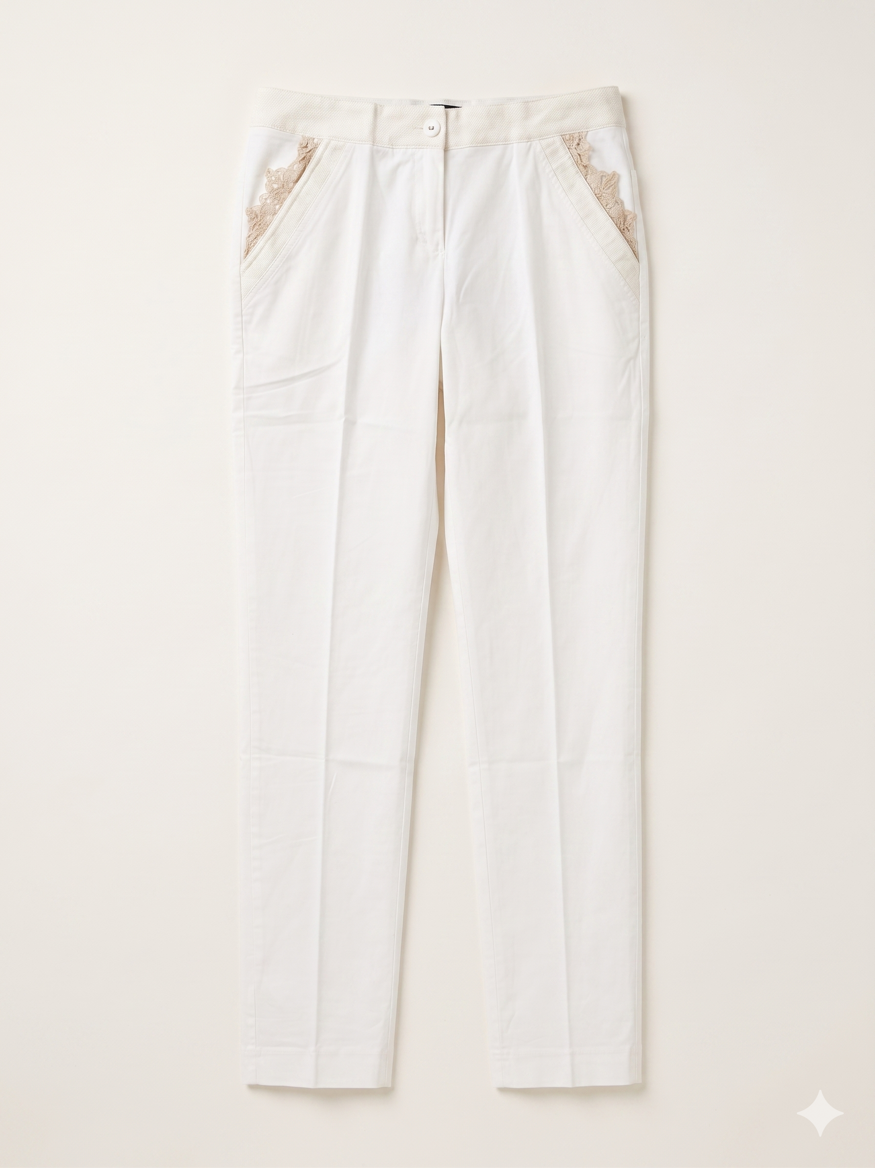 Pantalone Bianco Sartoria