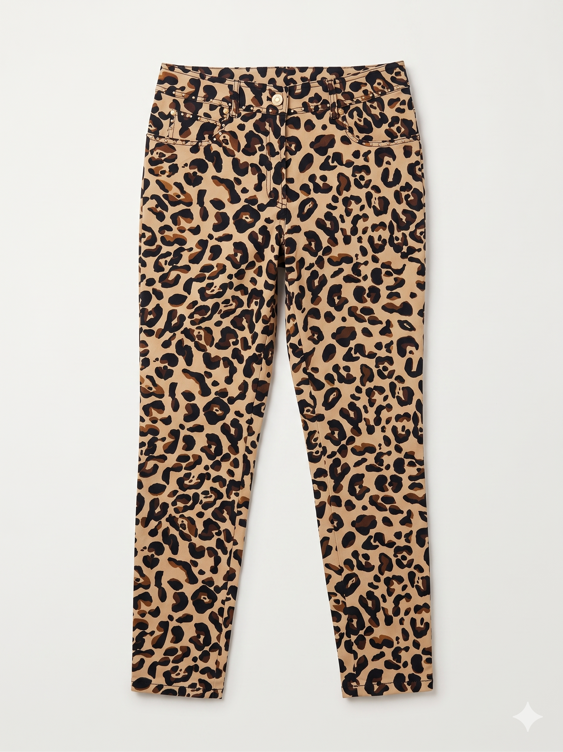 Pantalone Leopardo Sabbia