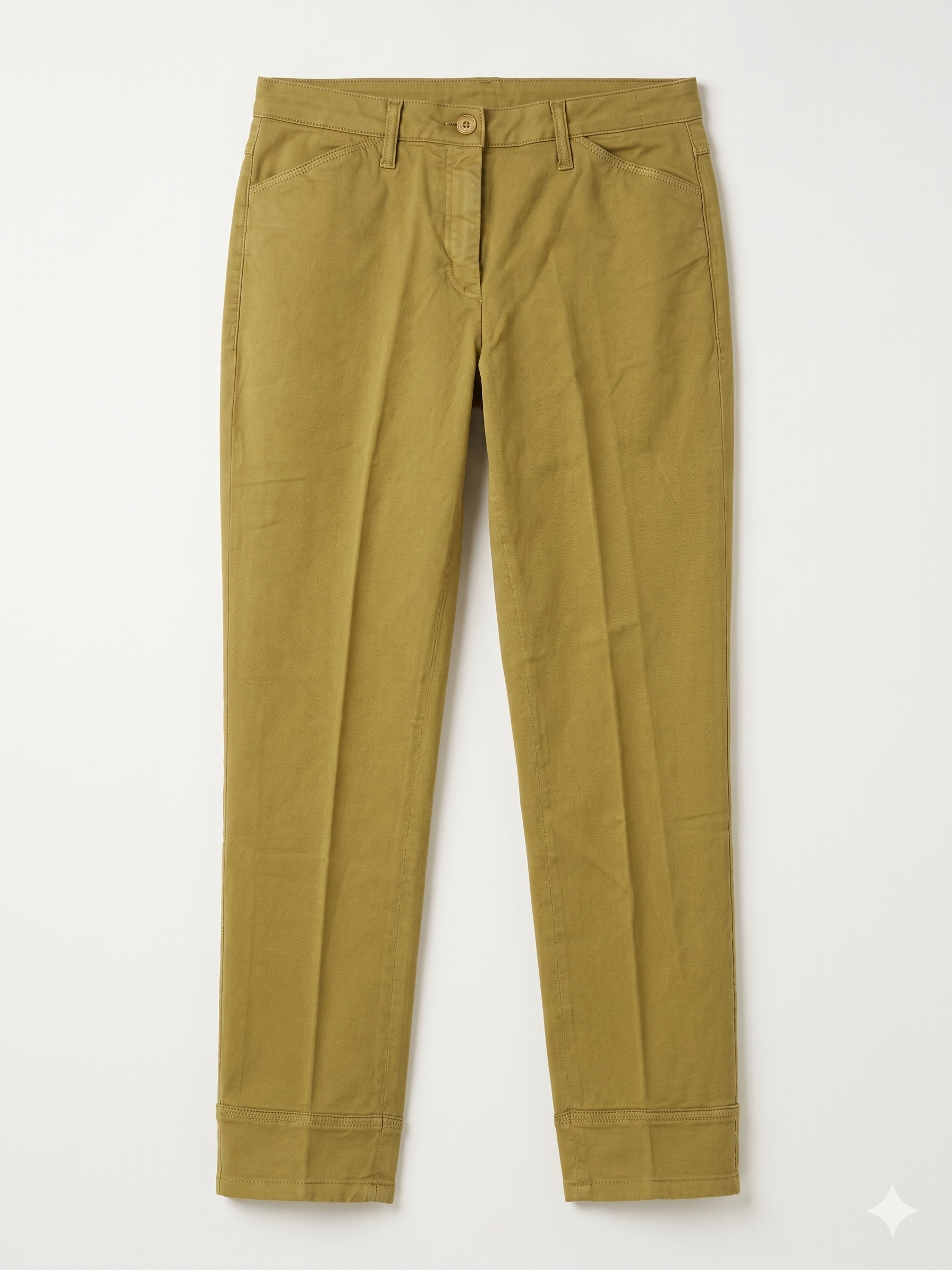Pantalone Oliva Dorata