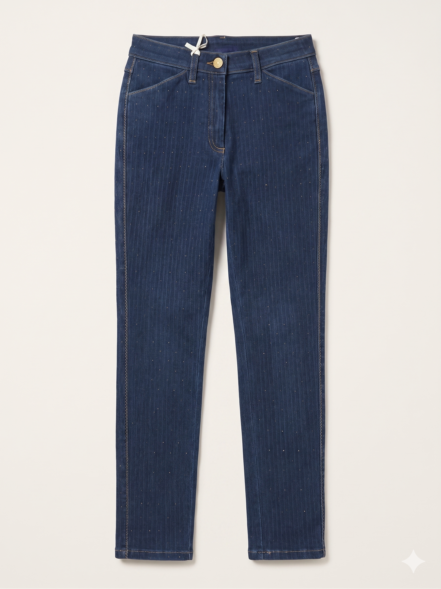 Jeans Indaco Dorato