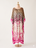 Kaftano Leopardo Fucsia