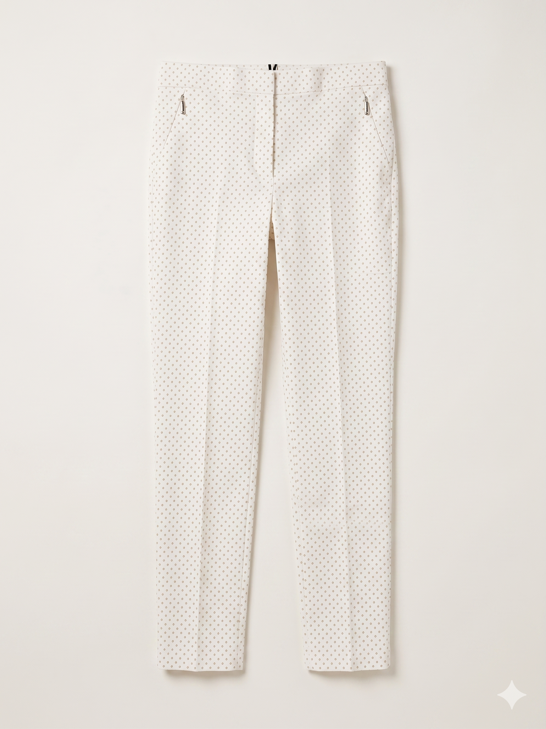 Pantalone Bianco Puntino