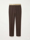 Pantalone Cacao Microtrama