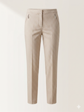 Pantalone Beige Microstampa