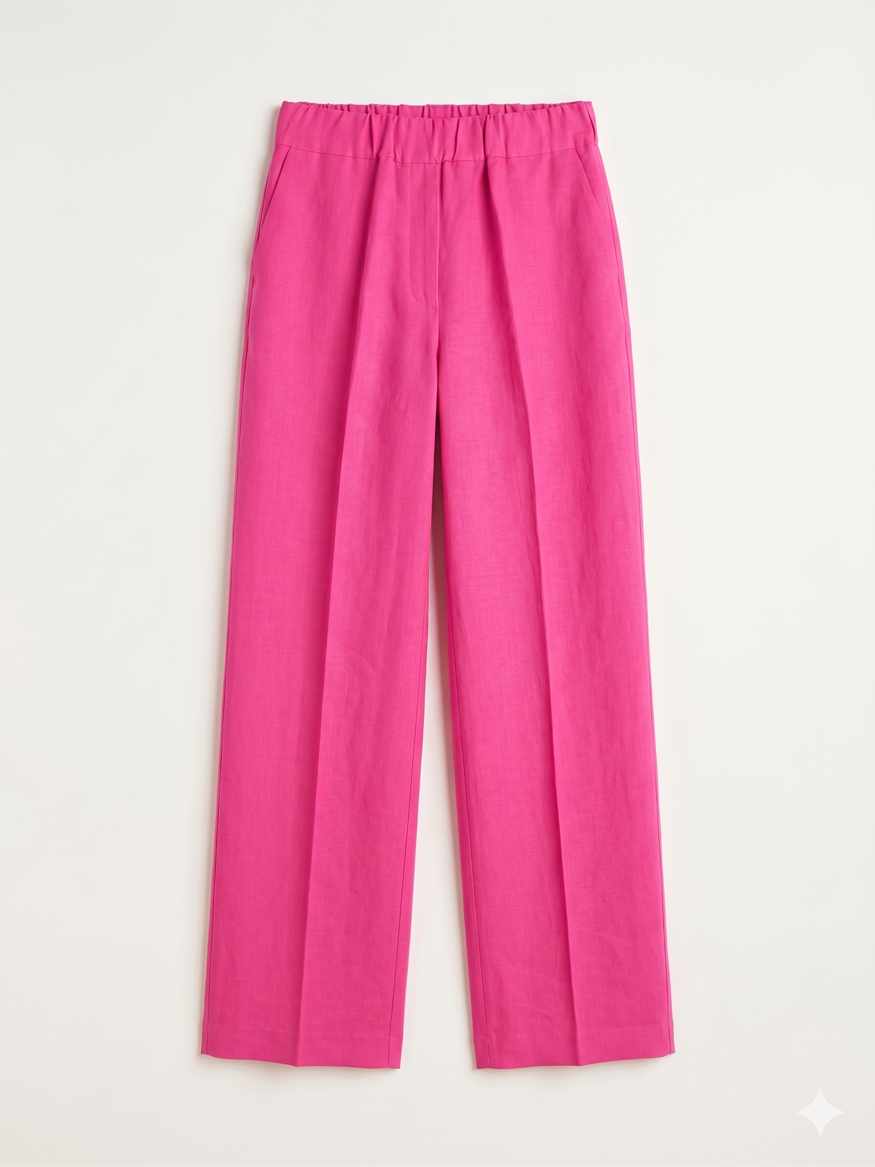 Pantalone Fucsia Fluido