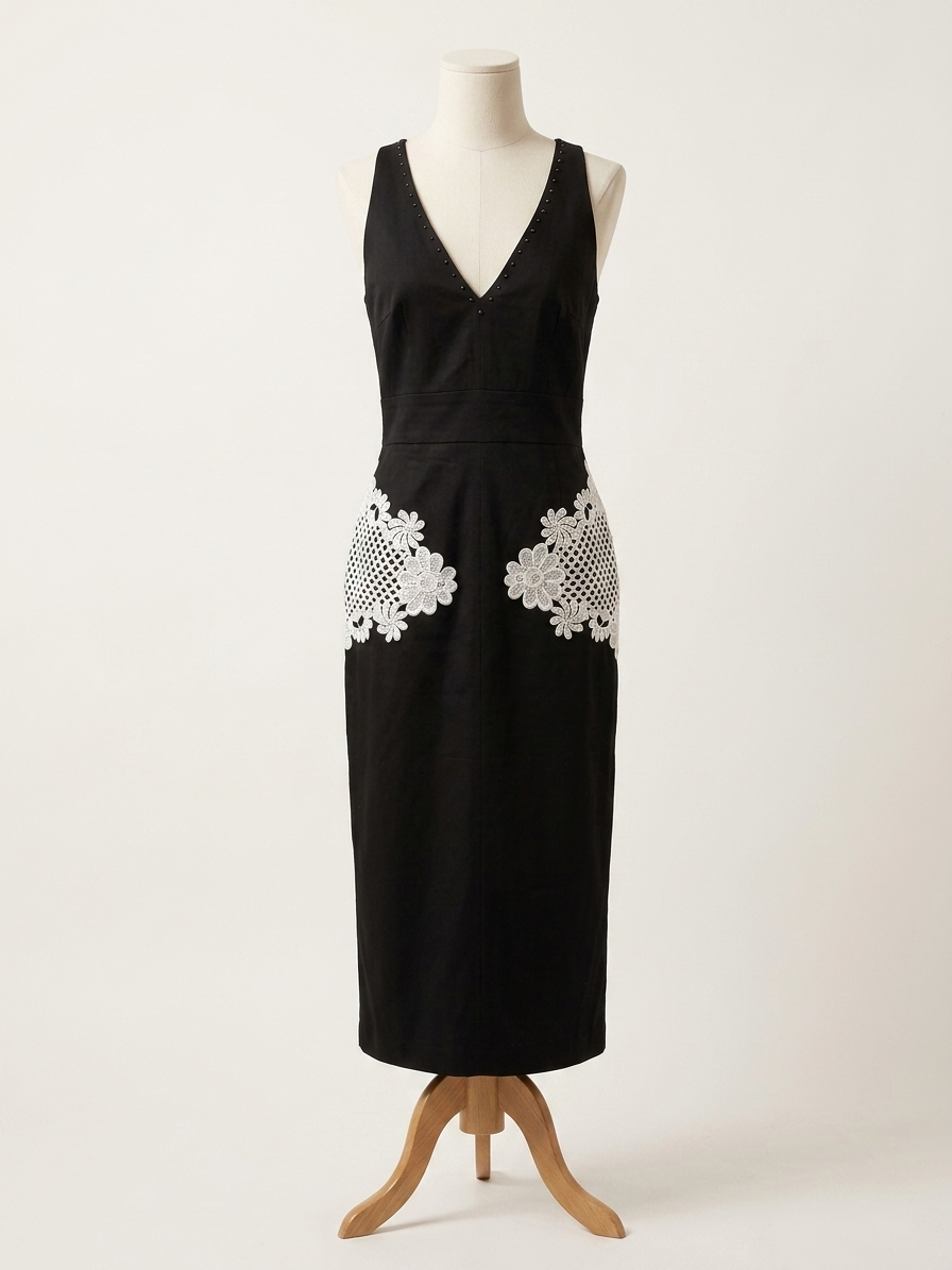 Vestito Merletto Notturno