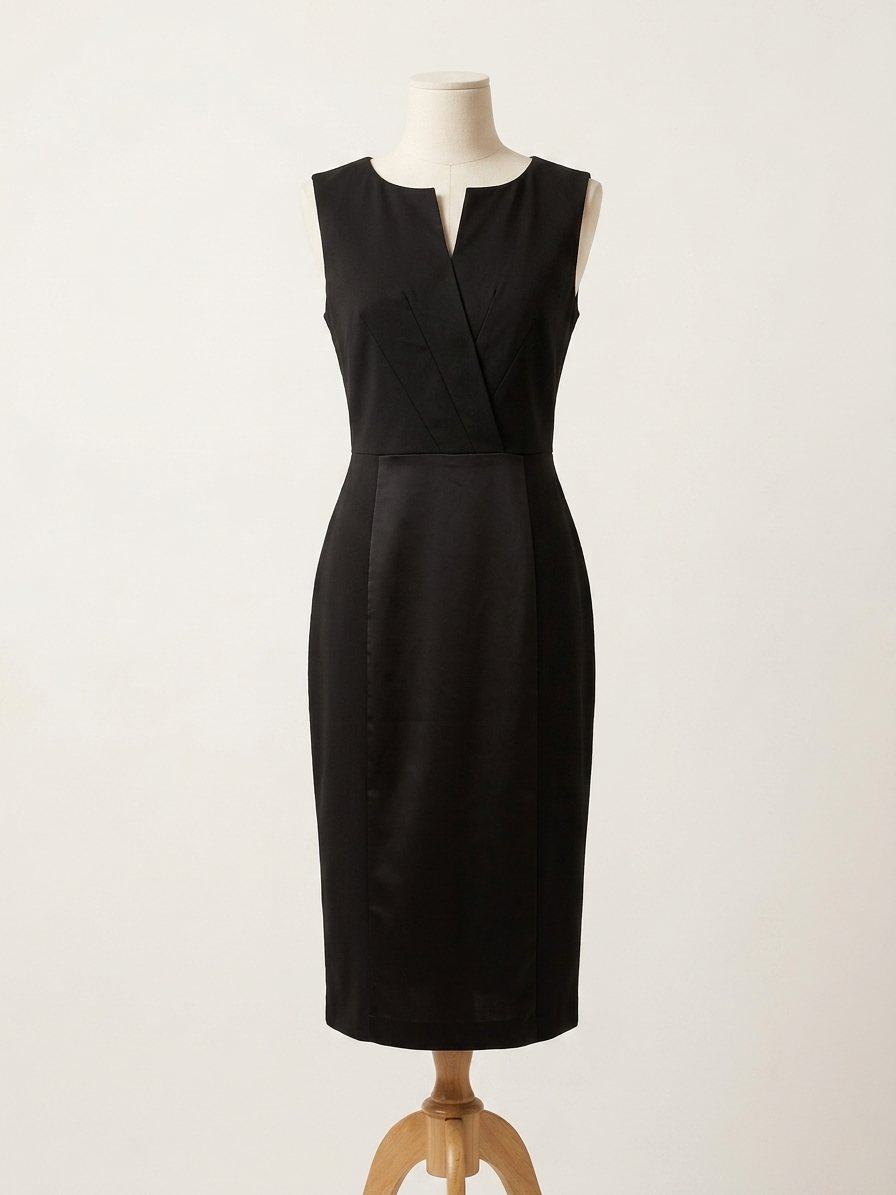 Vestito Nero Minimal