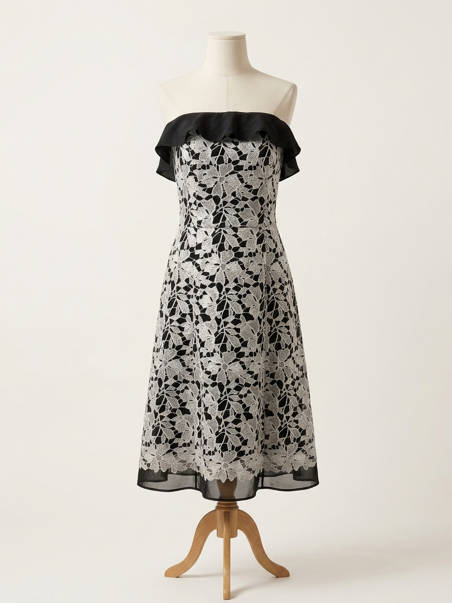 Vestito Pizzo Notte