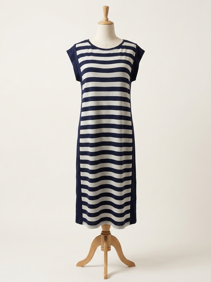 Vestito Righe Marine