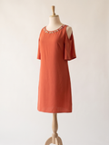 Vestito Terracotta Perla