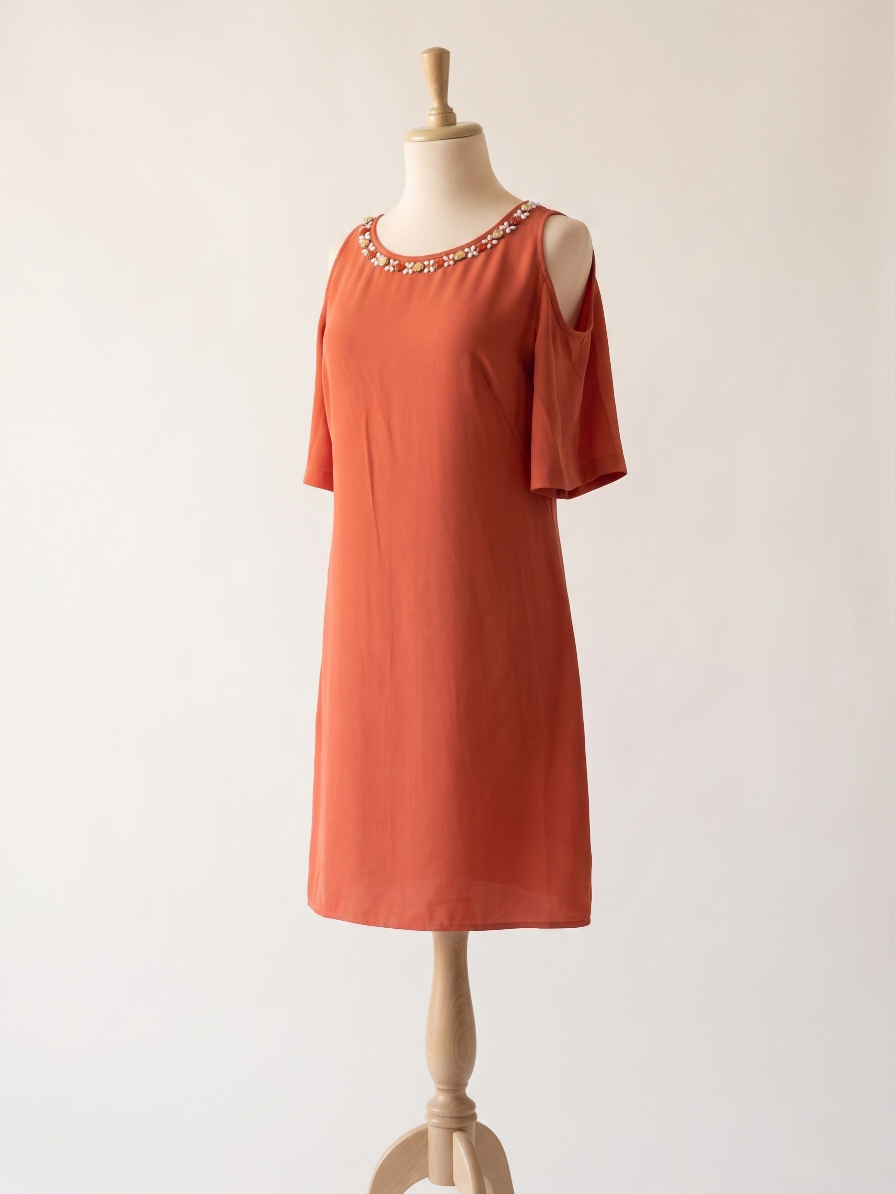 Vestito Terracotta Perla